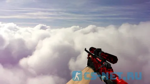 Модель «Default AWP Bloody Camo» для CS 1.6