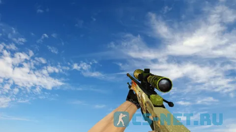 Модель «AWP «Драгон лор» с наклейками» для CS 1.6 (скрин 3)