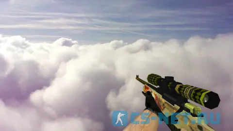 Модель «Стандартный AWP Драгон лор» для CS 1.6