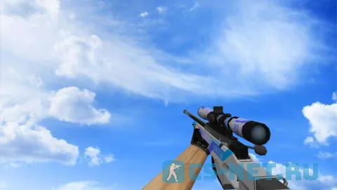 Модель «AWM | Winter Sport из Standoff 2» для CS 1.6 (скрин 3)