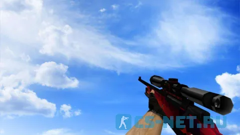 Модель «AWP Красная мозайка» для CS 1.6