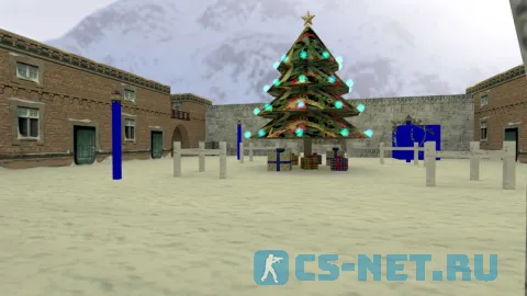 Карта «de_outlands_christmas» для CS 1.6