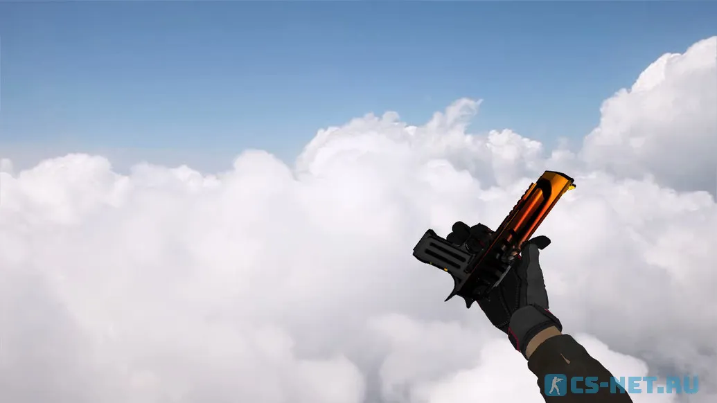 Модель «Deagle Рельсотрон (red gloves)» для CS 1.6