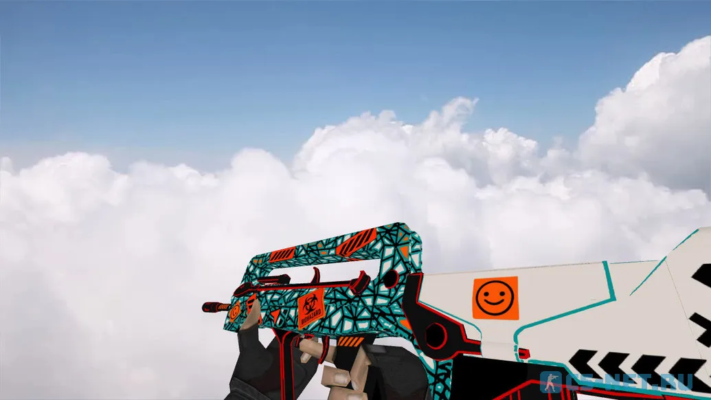 Модель «Famas Angry Emoji» для CS 1.6