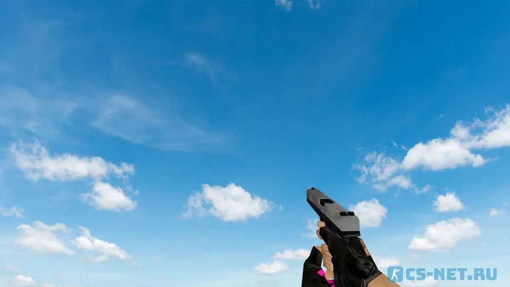 Модель «Default Glock White Skin» для CS 1.6