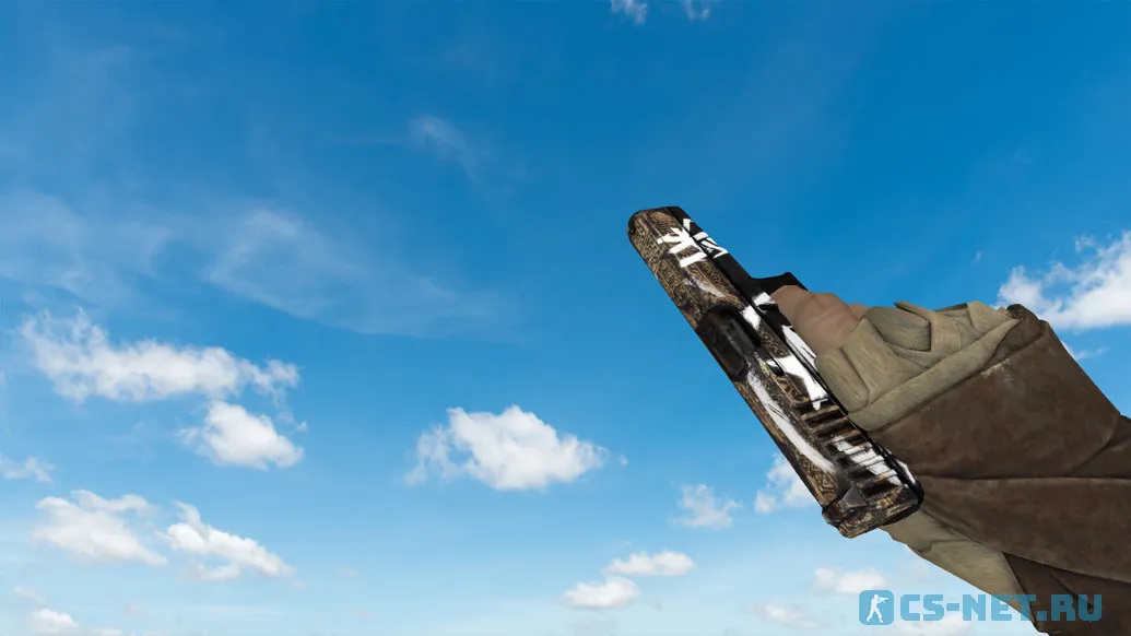 Модель «Glock Пустынный повстанец (gloves)» для CS 1.6 (скрин 2)