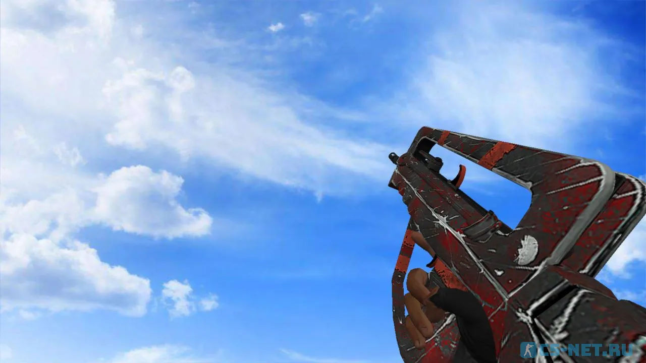 Модель «Famas | Выживший (no anims)» для CS 1.6 (скрин 2)