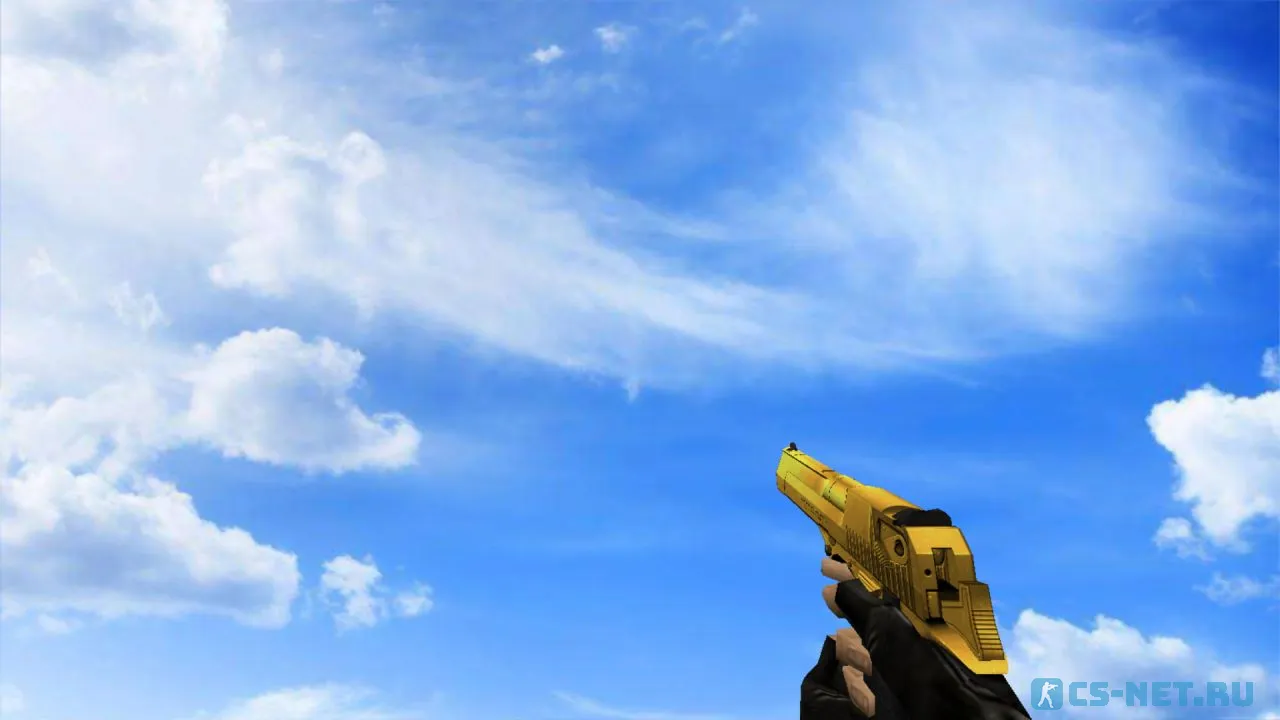 Модель «Deagle Золотой» для CS 1.6