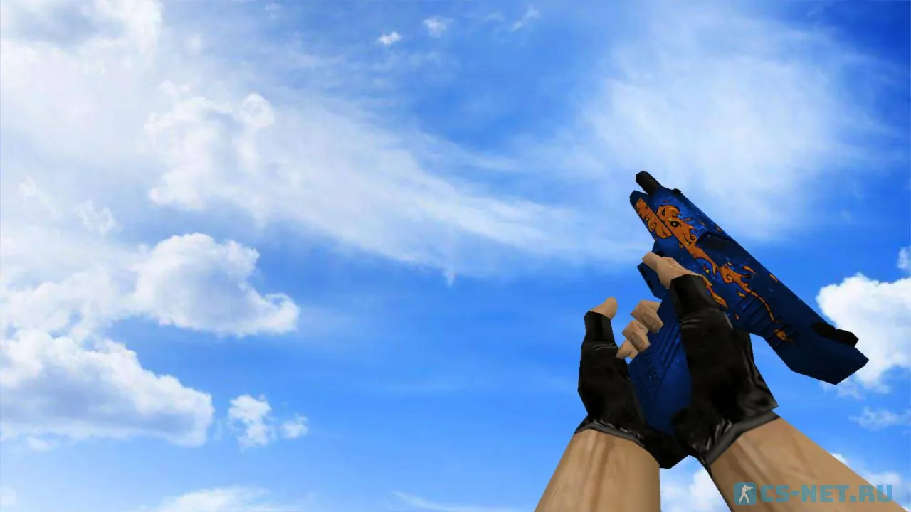 Модель «Glock Огненный» для CS 1.6 (скрин 2)