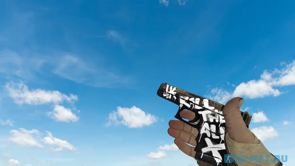 Модель «Glock Пустынный повстанец (gloves)» для CS 1.6