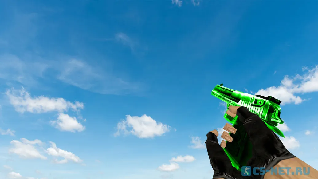 Модель «Default Deagle Green» для CS 1.6 (скрин 2)