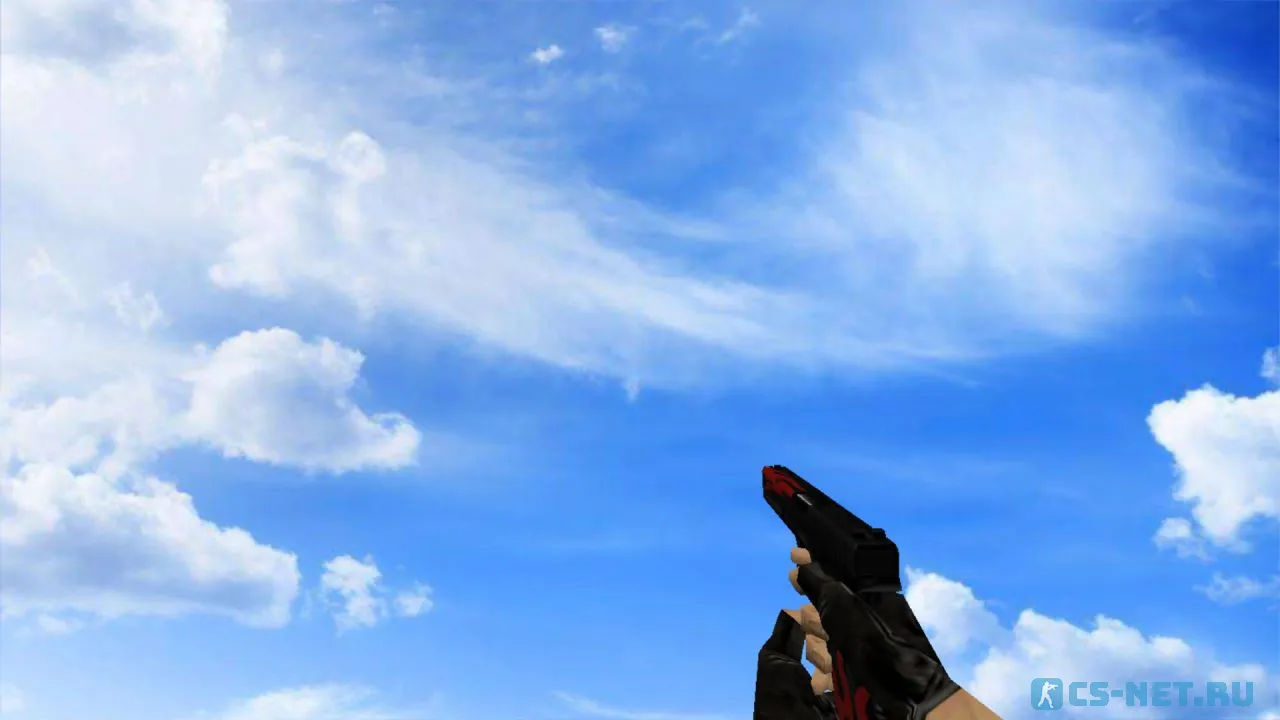 Модель «Glock Пламя» для CS 1.6