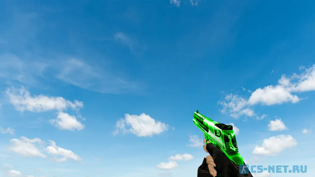 Модель «Default Deagle Green» для CS 1.6