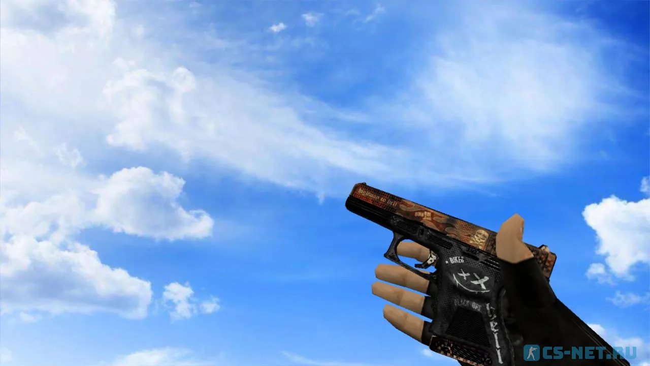 Модель «Glock18 | Biker» для CS 1.6
