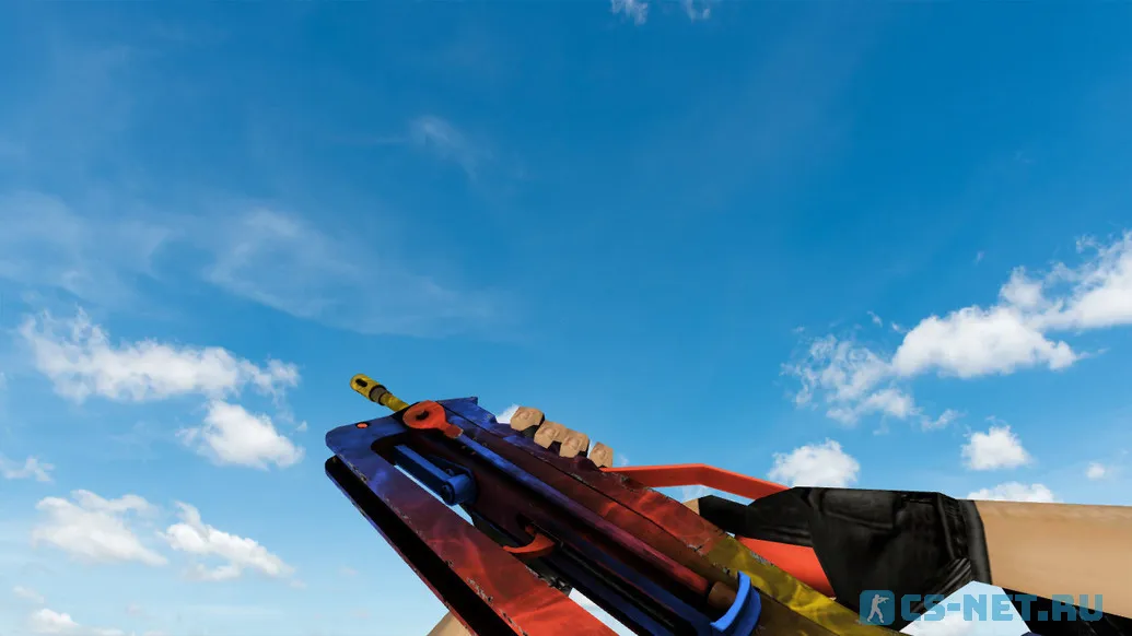 Модель «Famas | Мраморный градиент» для CS 1.6 (скрин 2)