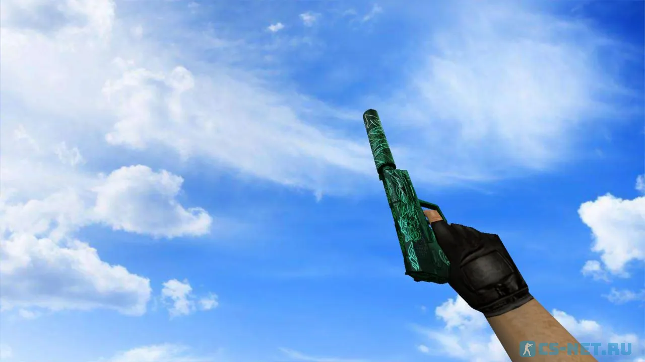 Модель «USP Зеленый дракон» для CS 1.6 (скрин 2)