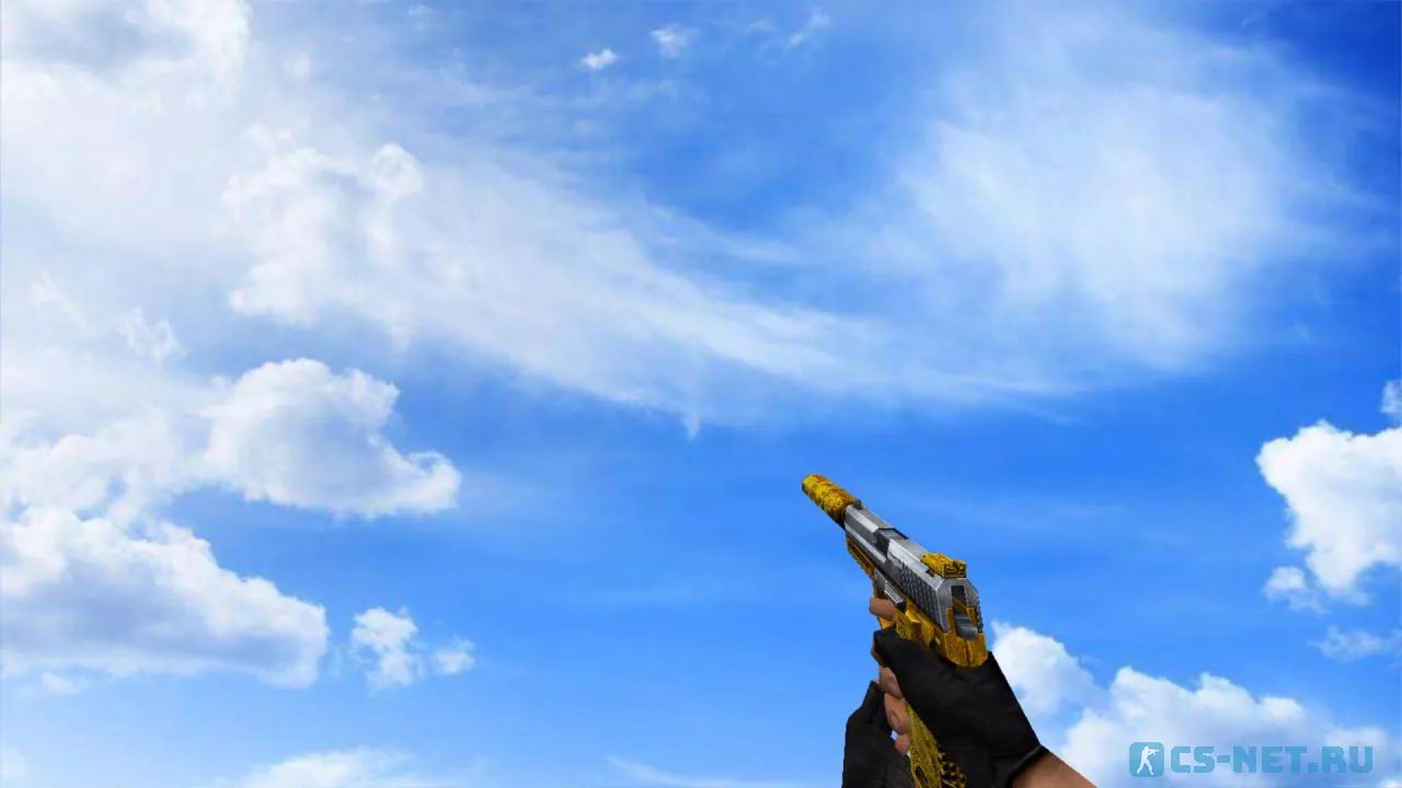 Модель «USP Желтый дракон» для CS 1.6