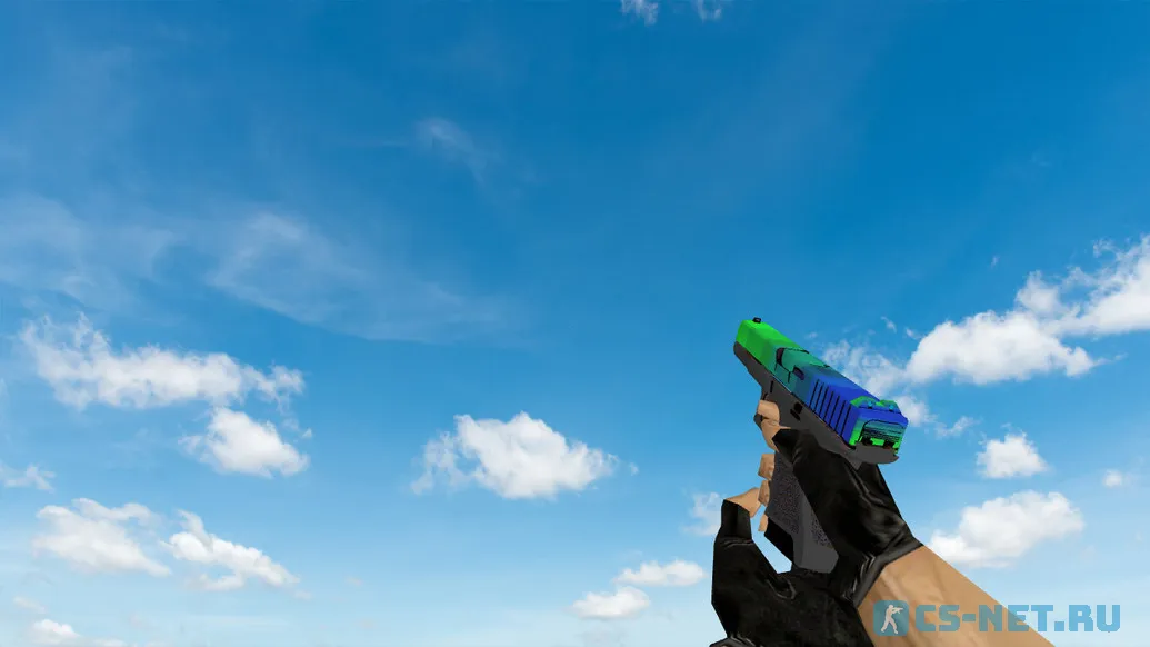 Модель «Glock Lime Fade» для CS 1.6 (скрин 2)