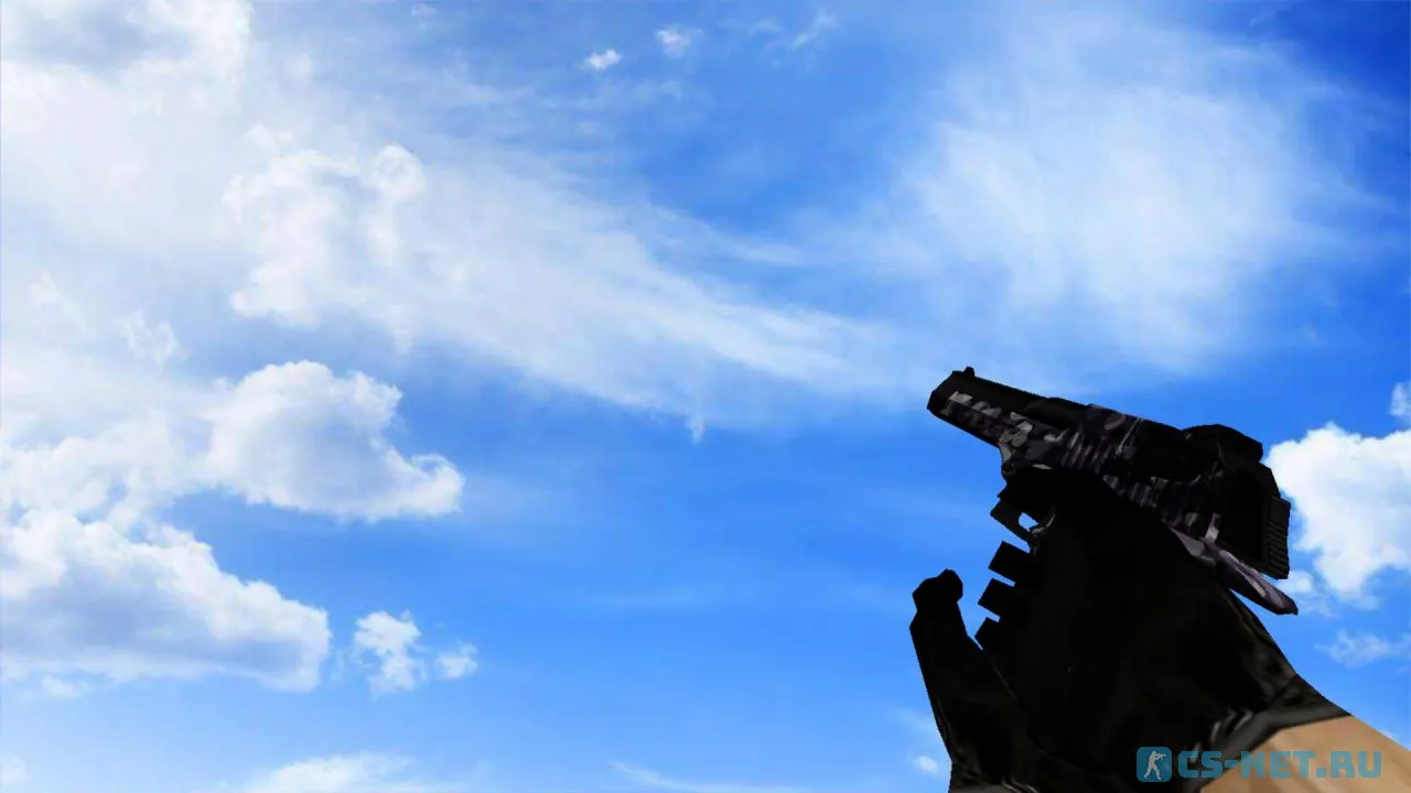 Модель «Deagle Городской камуфляж» для CS 1.6 (скрин 2)