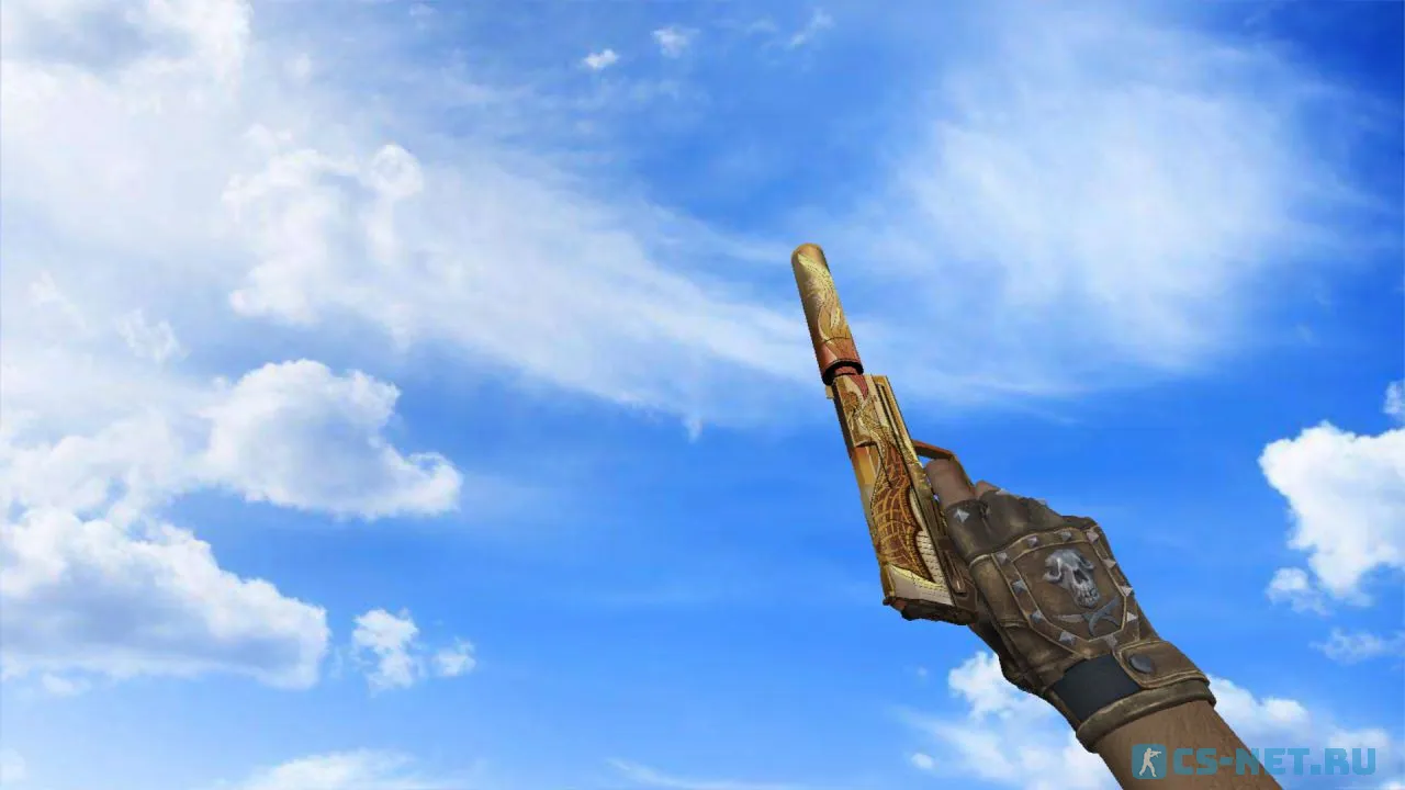 Модель USP «Драгон Лор» + перчатки «Бладхаунд | Бронза» для CS 1.6 (скрин 3)