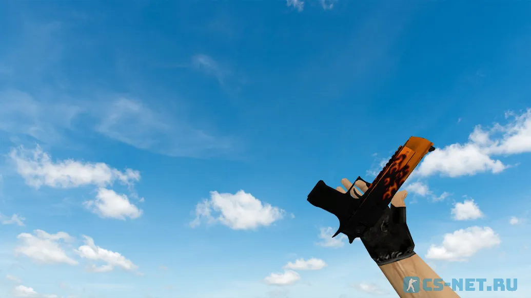 Модель «Deagle Пламя» для CS 1.6
