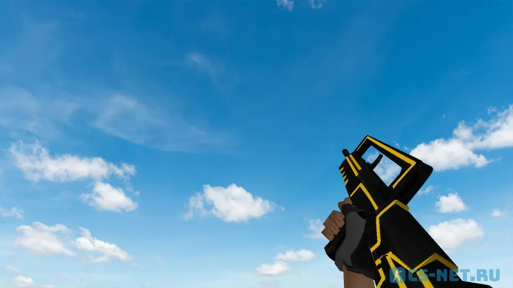 Модель «Famas Gold Neon» для CS 1.6 (скрин 2)