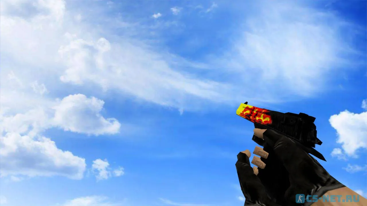 Модель «Default Deagle | Пламя» для CS 1.6 (скрин 2)
