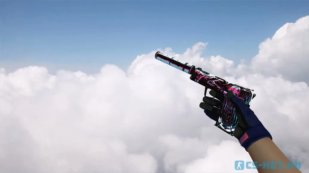 Модель «USP Neo Noir (gloves)» для CS 1.6