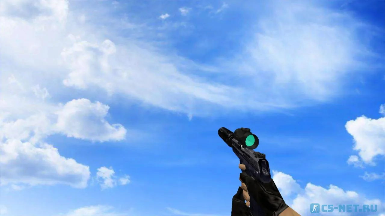 Модель «USP с прицелом» для CS 1.6