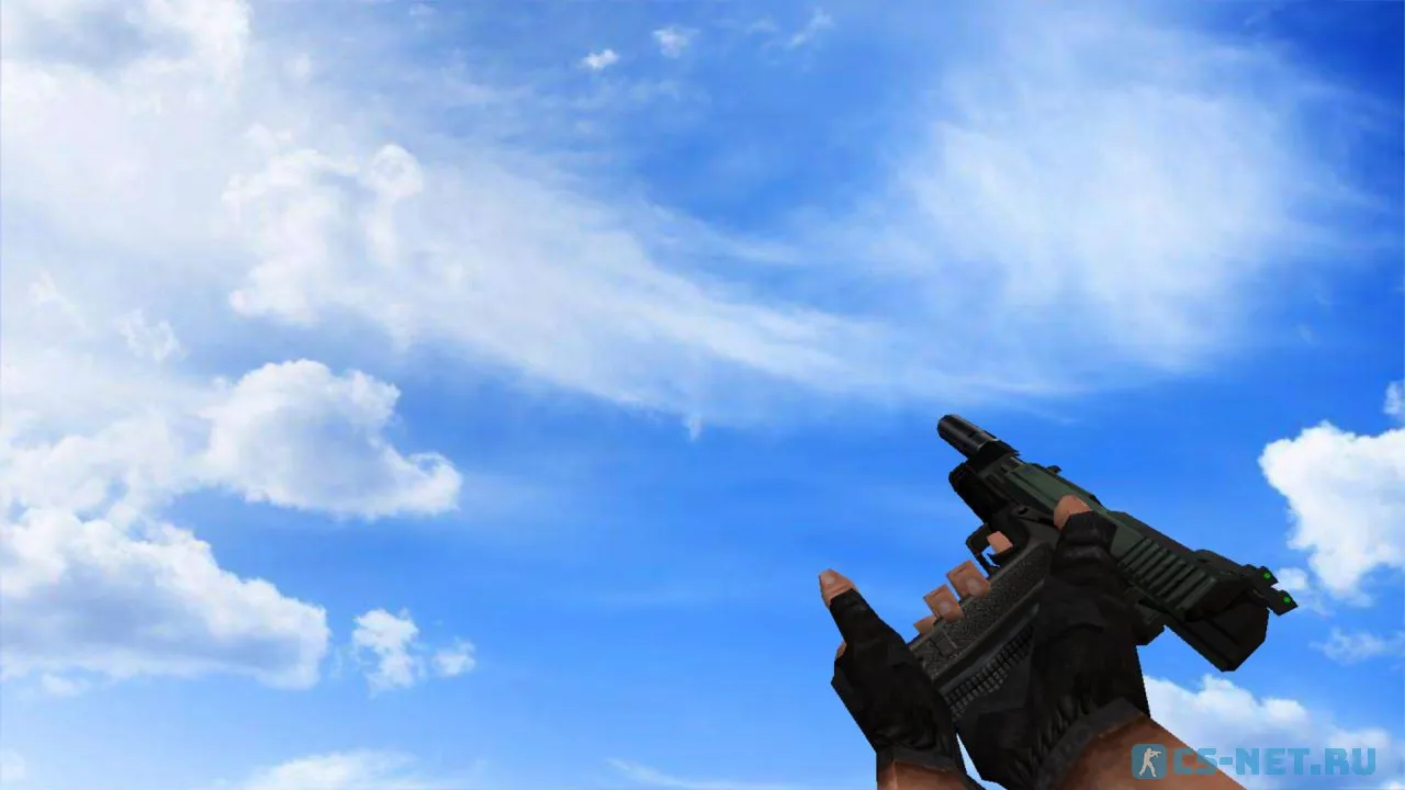 Модель «USP Зеленый» для CS 1.6 (скрин 2)