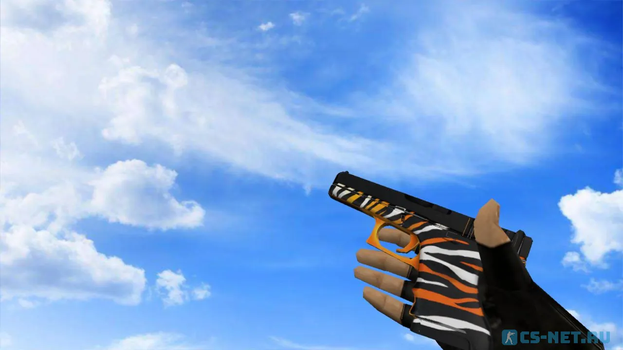 Модель «Glock Шкура тигра» для CS 1.6