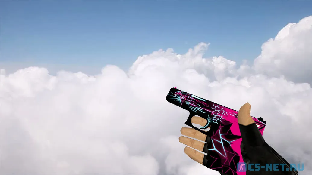 Модель «Glock Neon Cyborg» для CS 1.6