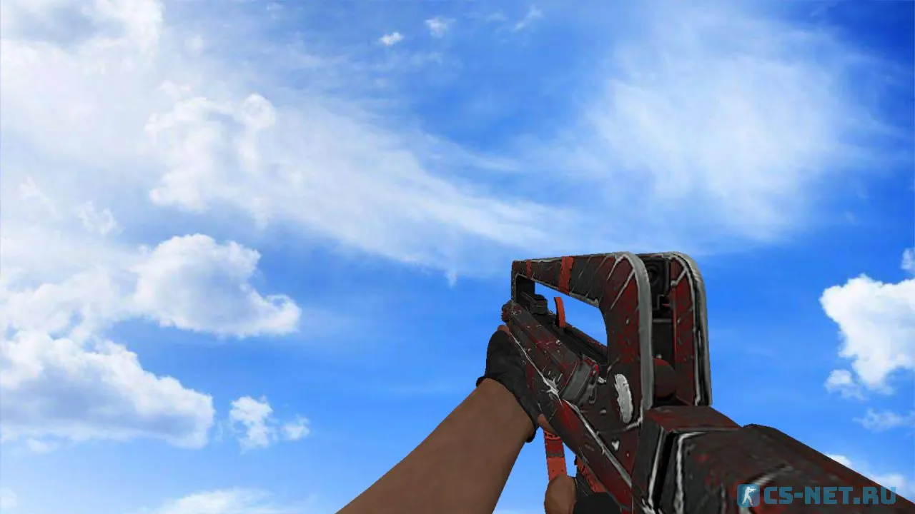 Модель «Famas | Выживший (no anims)» для CS 1.6