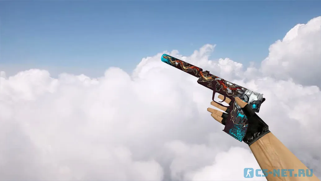 Модель «USP Kill Confirmed Cyborg» для CS 1.6