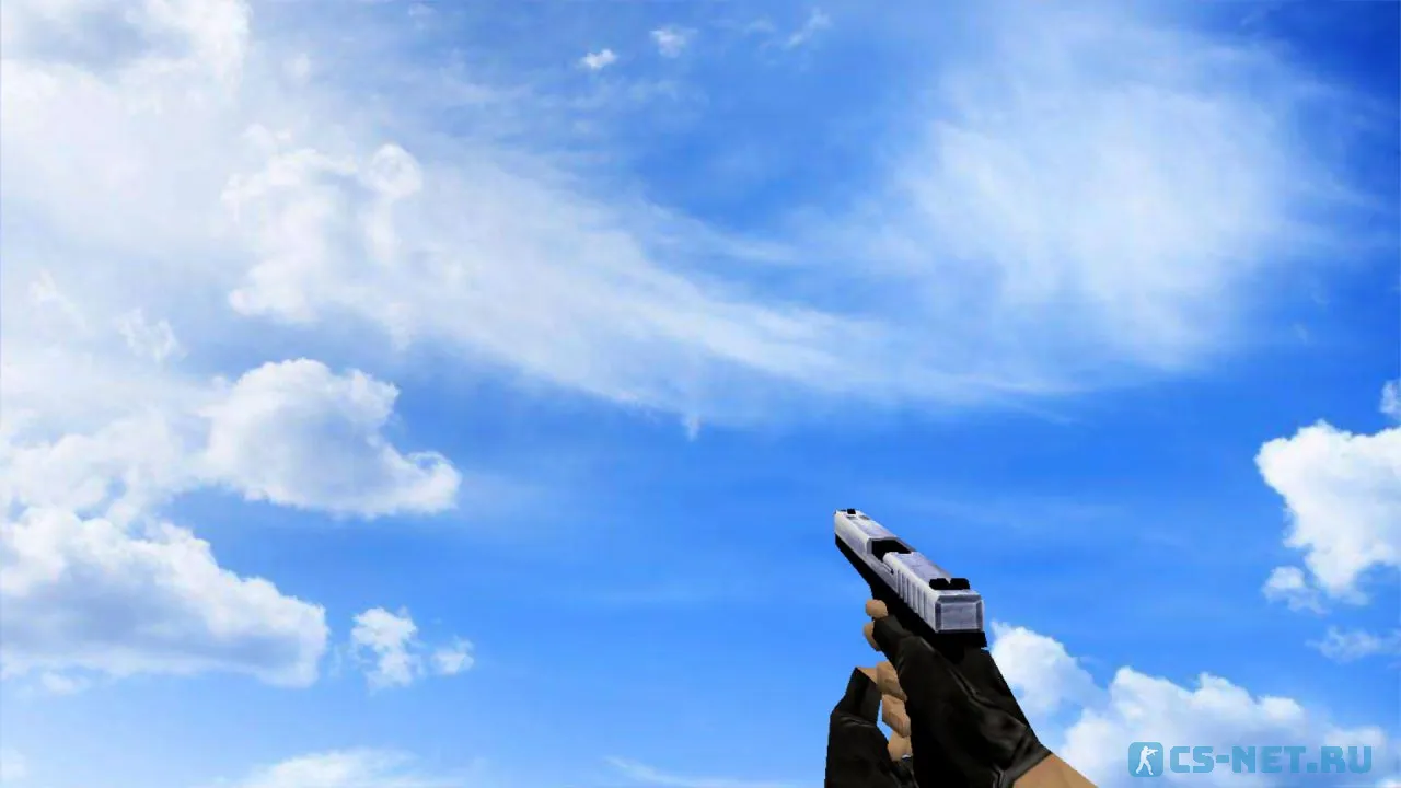 Модель «Glock Хром» для CS 1.6