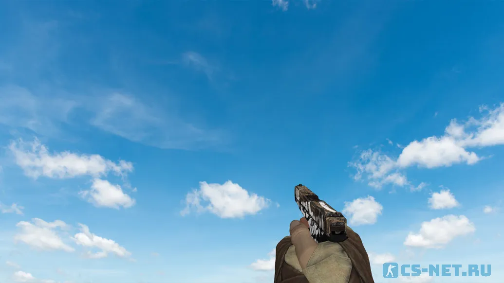 Модель «Glock Пустынный повстанец (gloves)» для CS 1.6 (скрин 3)