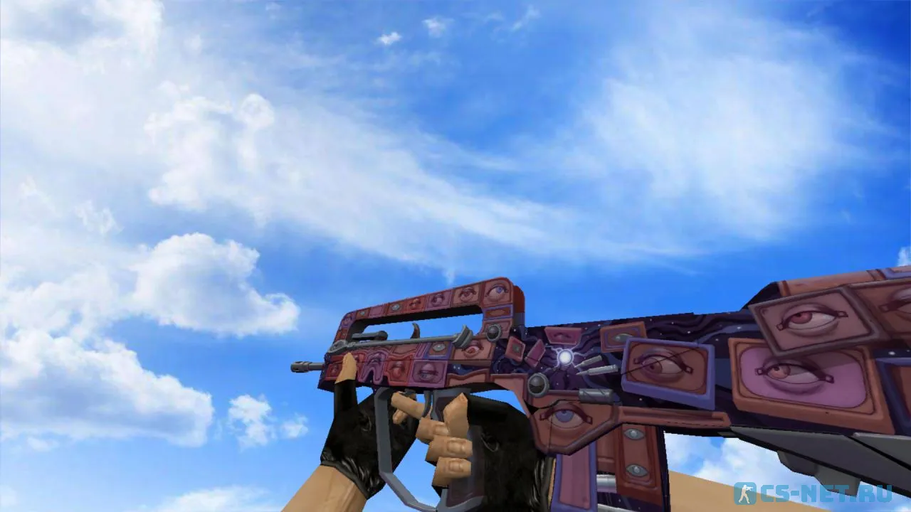 Модель «FAMAS | Rapid Eye Movement» для CS 1.6
