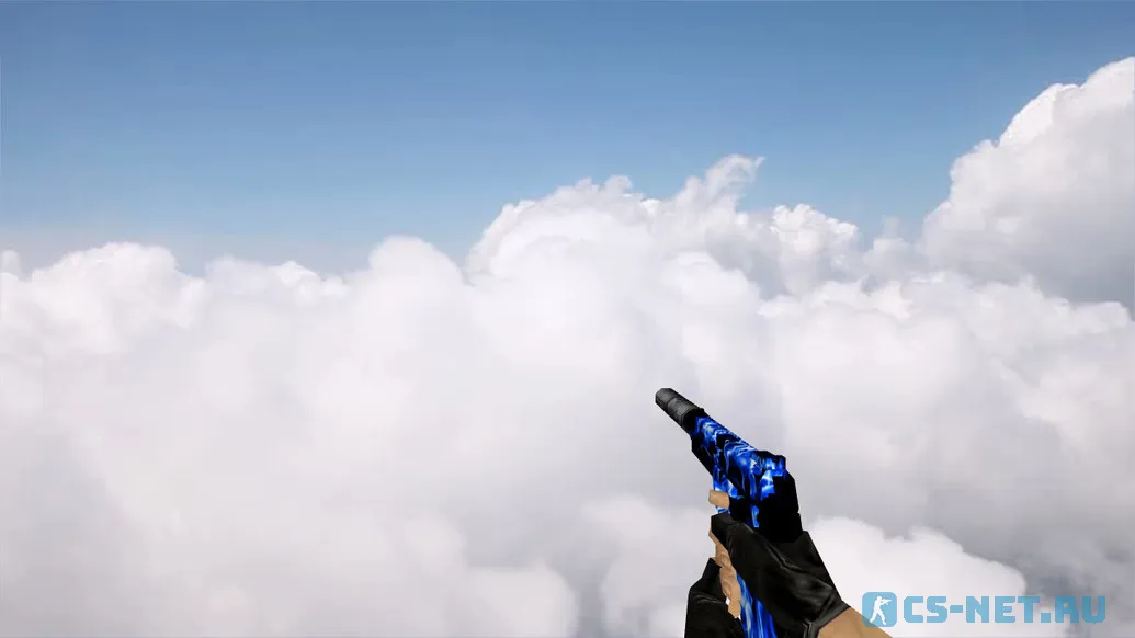 Модель «Default USP Blue Fire» для CS 1.6