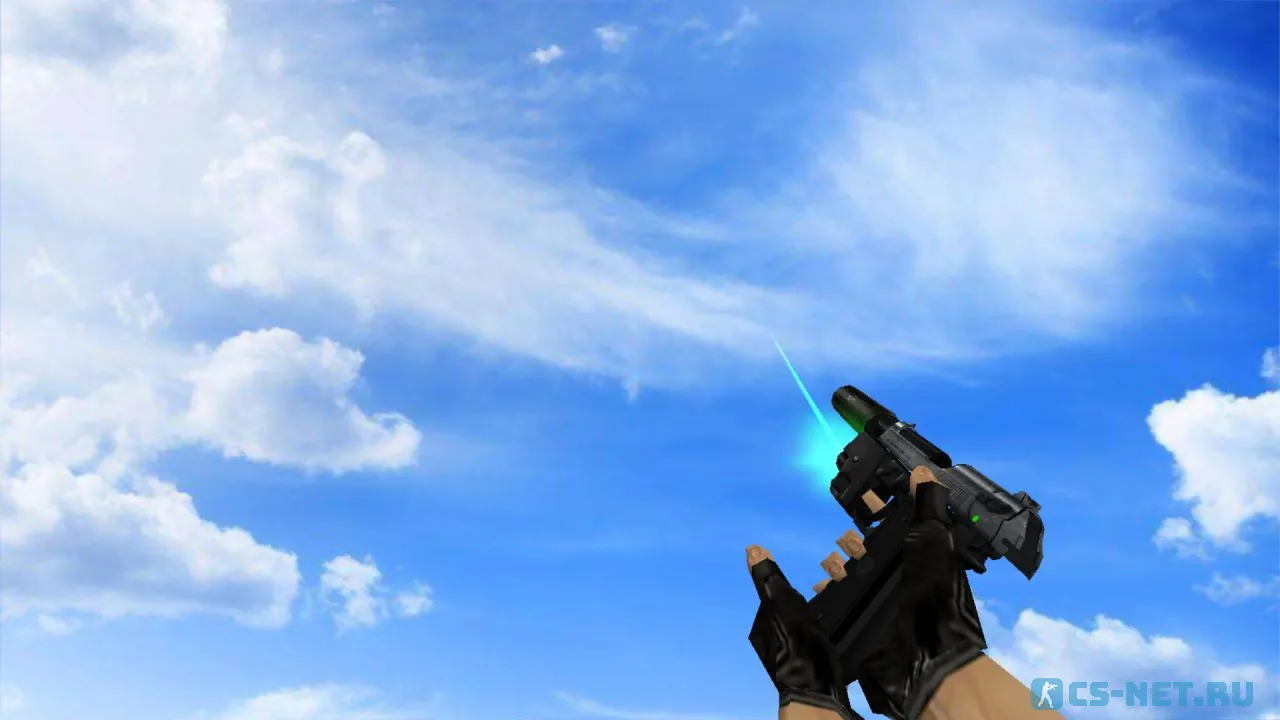 Модель «USP Зеленый лазер» для CS 1.6 (скрин 2)