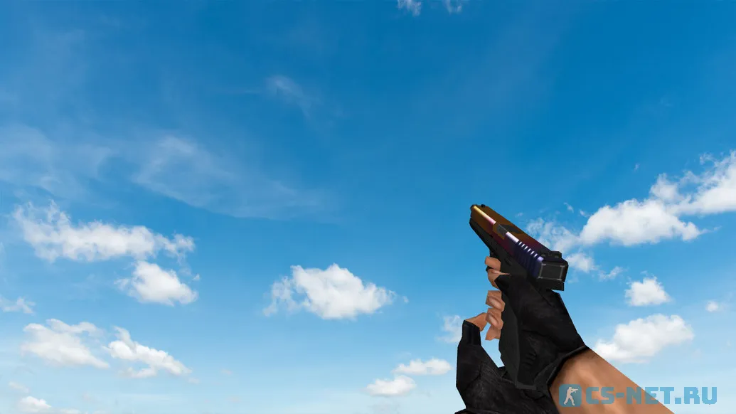 Модель «Стандартный Glock Градиент» для CS 1.6 (скрин 2)