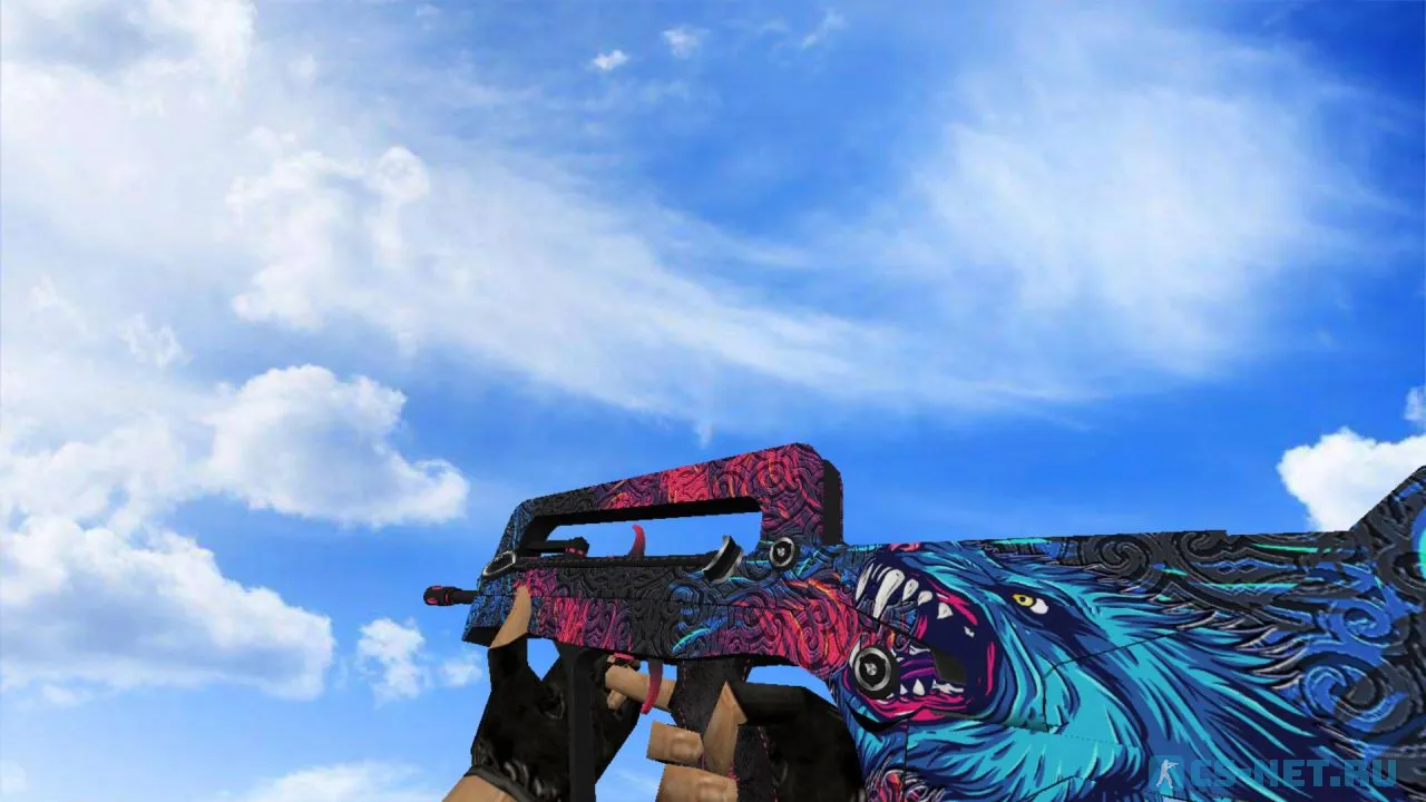 Модель «Famas | Синий волк» для CS 1.6