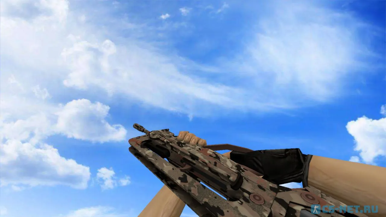 Модель «FAMAS | Калифорнийский камуфляж (CaliCamo)» для CS 1.6 (скрин 2)