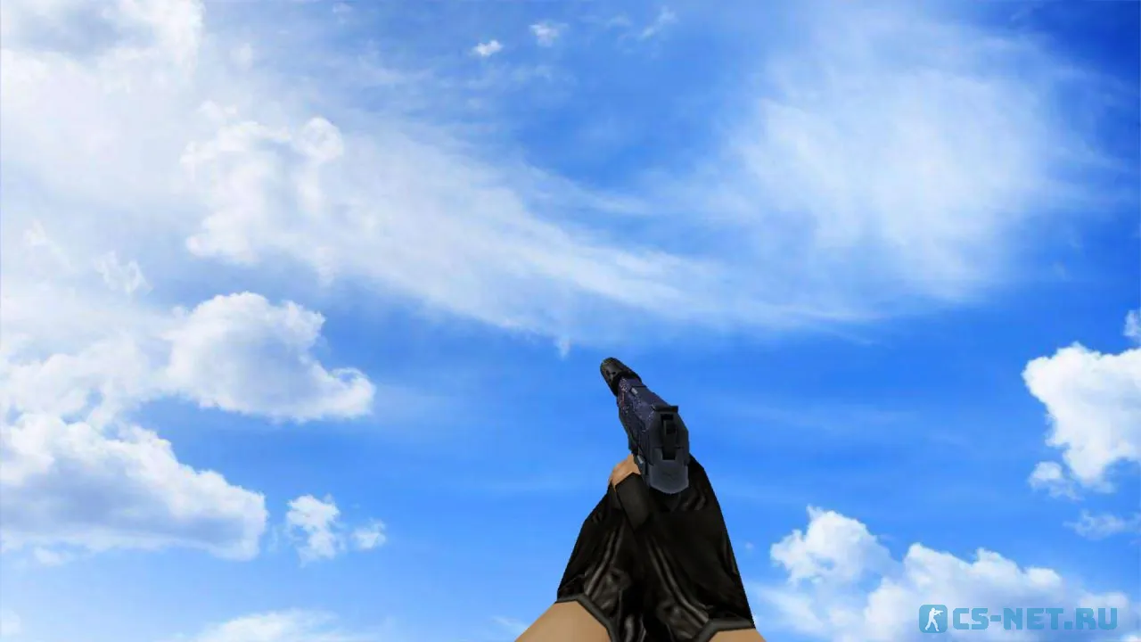 Модель «USP-S | Чёрный лотос (Black Lotus)» для CS 1.6 (скрин 3)