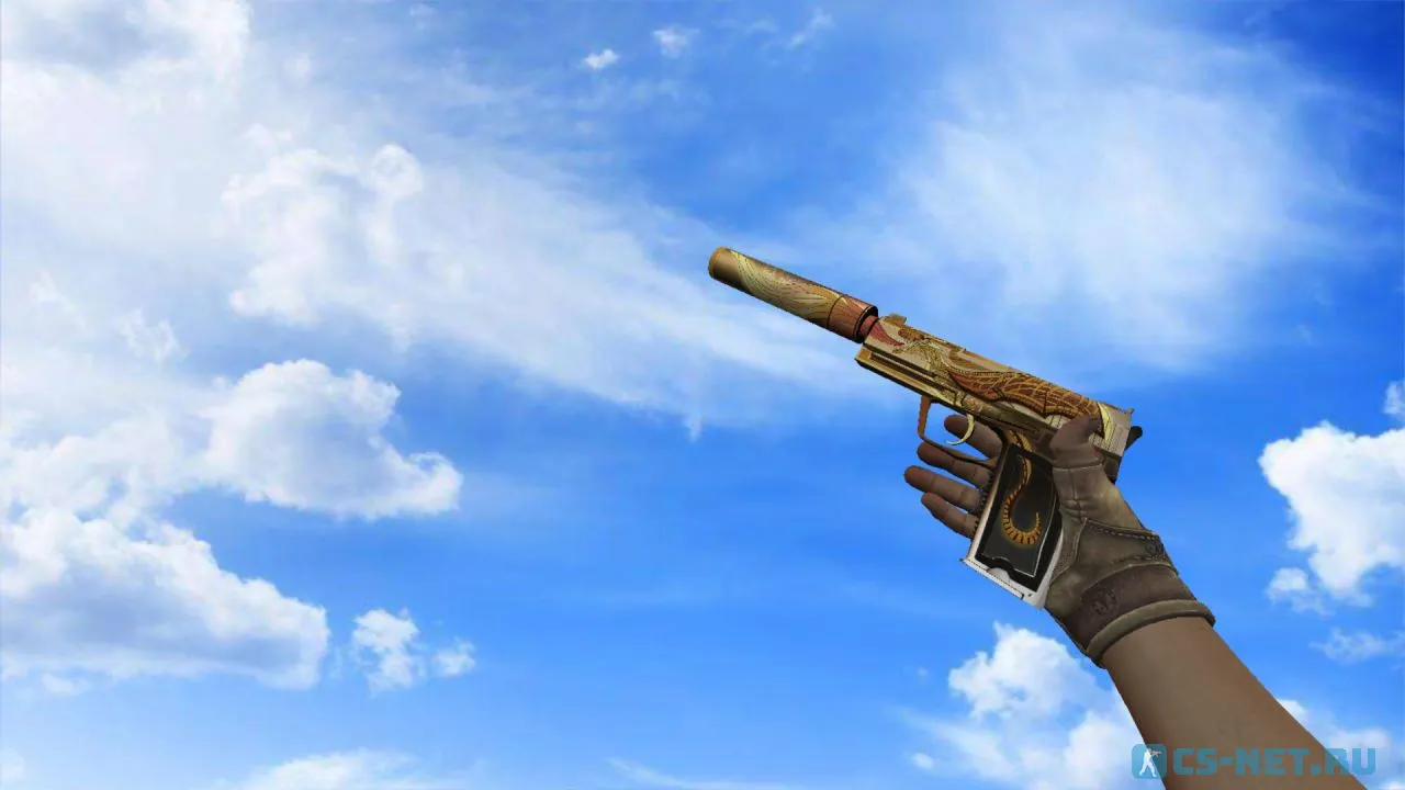 Модель USP «Драгон Лор» + перчатки «Бладхаунд | Бронза» для CS 1.6 (скрин 2)