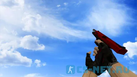 Модель «Glock Красный и опасный» для CS 1.6 (скрин 2)