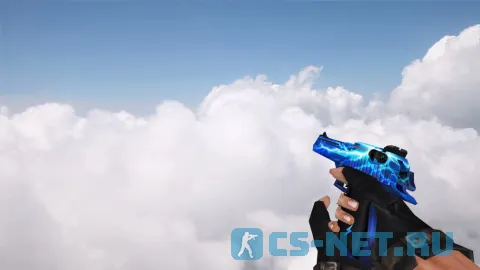 Модель «CSO Desert Eagle Blue Lightning» для CS 1.6 (скрин 2)
