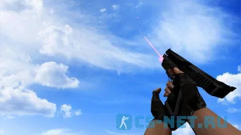 Модель «Glock с лазерным прицелом» для CS 1.6 (скрин 2)