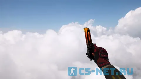 Модель «Deagle Рельсотрон (red gloves)» для CS 1.6 (скрин 2)
