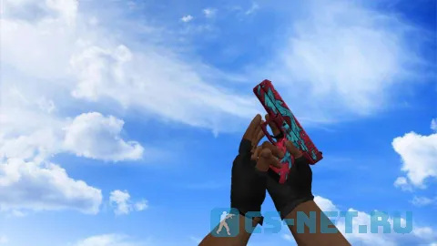 Модель «Glock | Водяной (no anims)» для CS 1.6  (скрин 2)