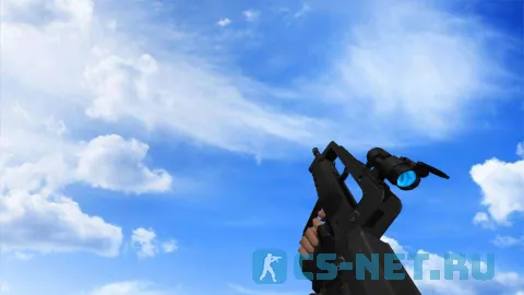 Модель «Famas Синяя оптика» для CS 1.6 (скрин 2)